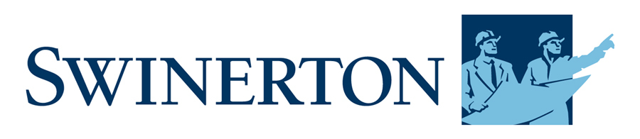 Swinerton logo in blue