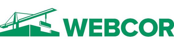 Webcor logo in green